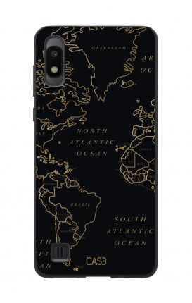 Cover Bicomponente Samsung A10 - Planisphere Black