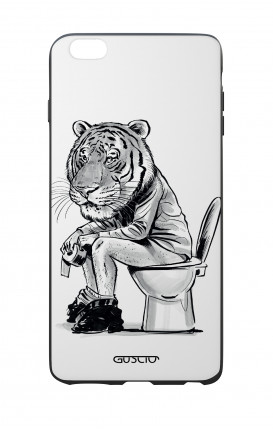 Apple iPhone 7/8 Plus White Two-Component Cover - Tiger on WC