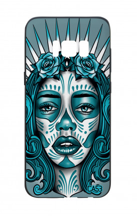 Samsung S8 White Two-Component Cover - La Catrina