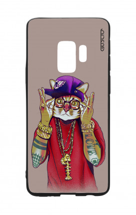 Cover Bicomponente Samsung S9Plus  - Gatto Rapper