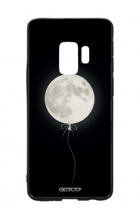 Samsung S9Plus WHT Two-Component Cover - Moon Balloon