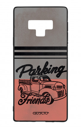 Samsung Note 9 WHT Two-Component Cover - Parking Friends