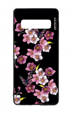 Samsung S10Plus WHT Two-Component Cover - Cherry Blossom