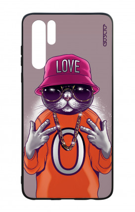 Huawei P30PRO WHT Two-Component Cover - Cat Love
