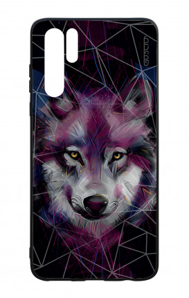Huawei P30PRO WHT Two-Component Cover - Neon Wolf