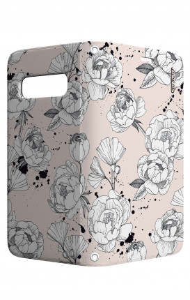 Case STAND VStyle Samsung S10e - Peonias