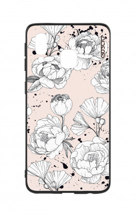 Samsung A20e Two-Component Cover - Peonias