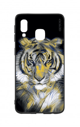 Samsung A40 WHT Two-Component Cover - Neon Tiger