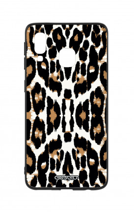 Samsung A40 WHT Two-Component Cover - Leopard print