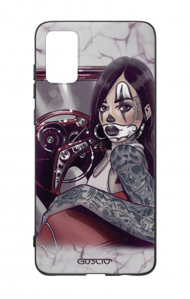 Cover Bicomponente Samsung A41 - Pin Up Chicana in auto