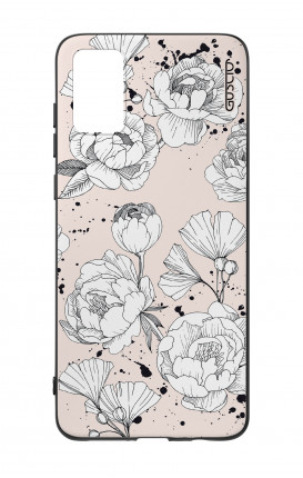 Cover Bicomponente Samsung A41 - Peonie