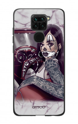 Cover Bicomponente Xiaomi Redmi Note 9 - Pin Up Chicana in auto