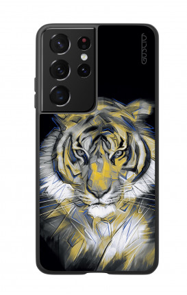 Cover Bicomponente Samsung S21 Ultra - Tigre neon