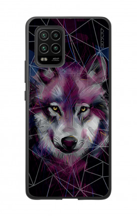 Cover Bicomponente Xiaomi MI 10 LITE 5G - Lupo neon