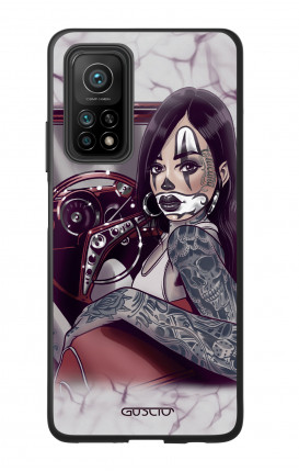 Cover Bicomponente Xiaomi MI 10T PRO - Pin Up Chicana in auto