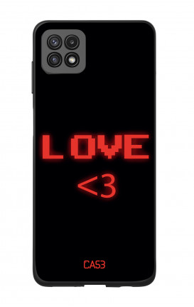 Two components case Samsung A22 5G - Love <3