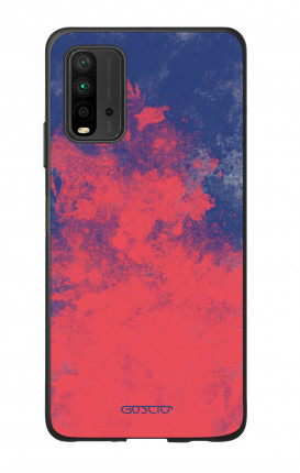 Two components case Xiaomi Redmi 9T - Mineral Red Blue