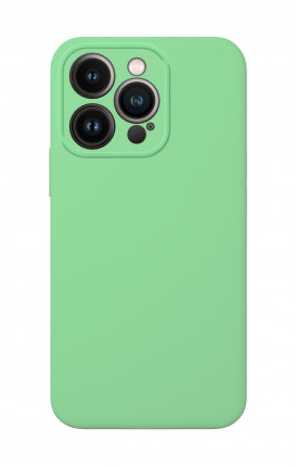 Cover Rubber  iPh 15 PRO Light Green - Neutro