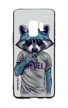 Cover Bicomponente Samsung S9 - Procione con bandana